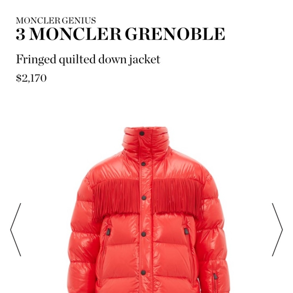 Moncler Genius Moncler 3 Grenoble size 2